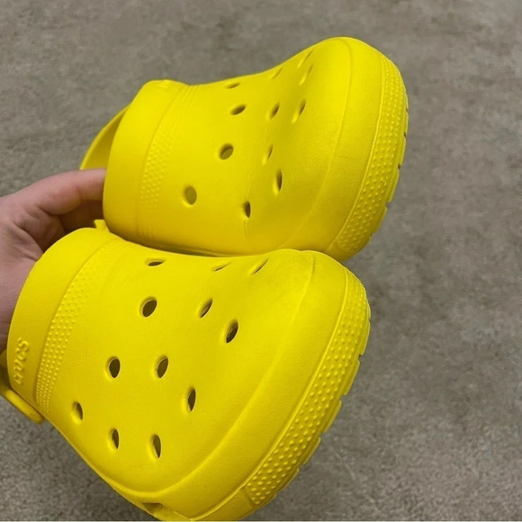 Crocs Coast Clog LEMON YELLOW Unisex Male 7 Women 9 main image 9